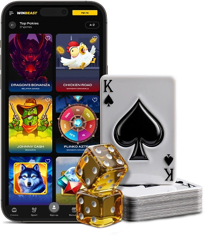 WinBeast Casino UK Mobile
